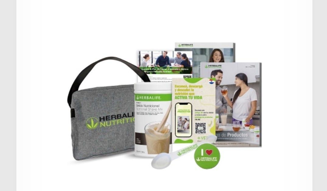 Kit VIP Herbalife — mochila y batido nutricional